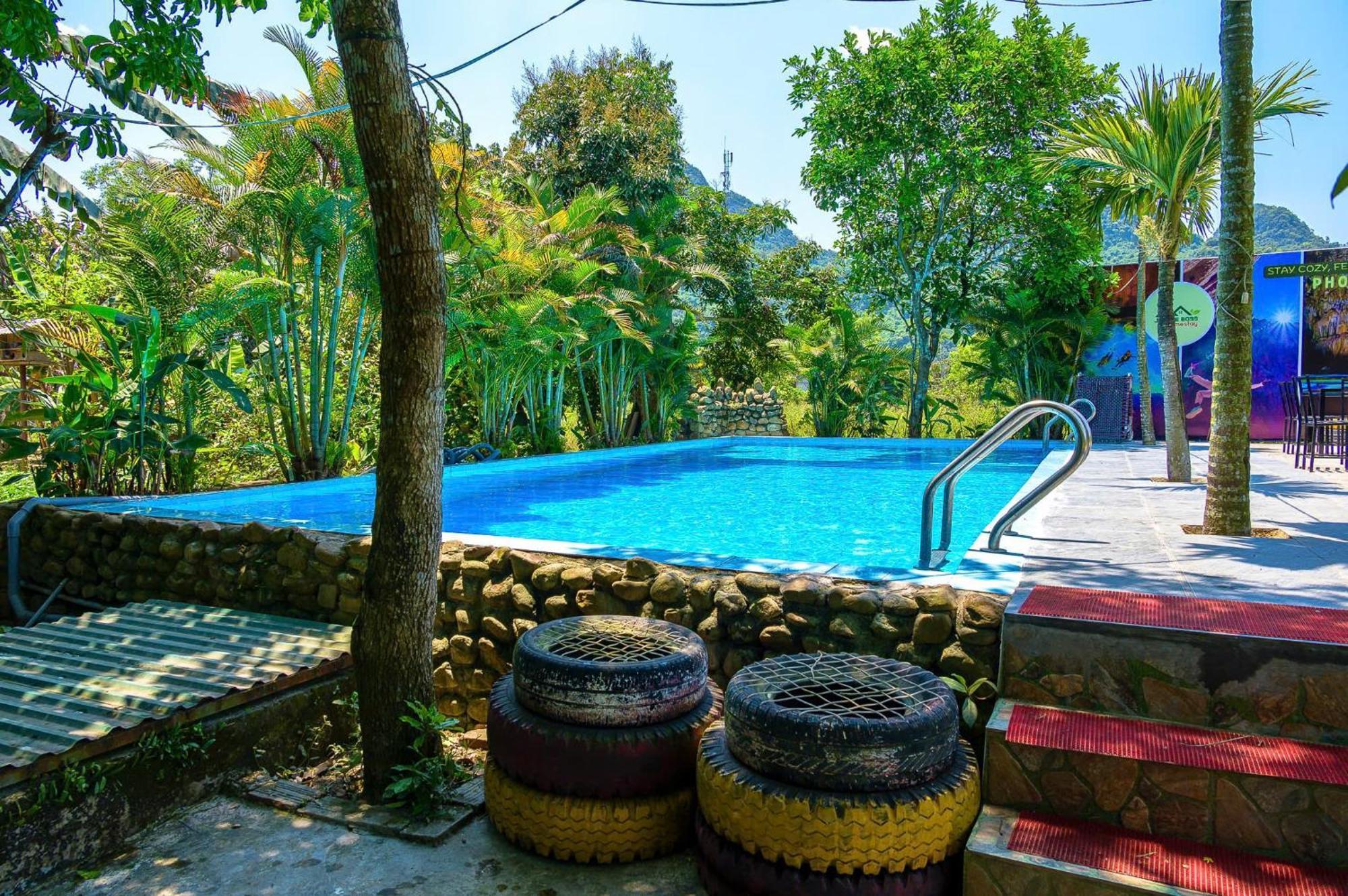 Jungle Boss Homestay Phong Nha Exterior photo
